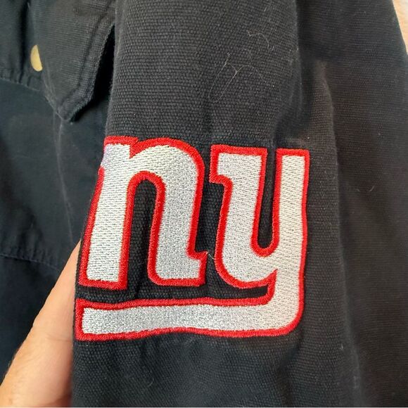 NFL X Darius Rucker Collection Large New York Giants Canvas Full Zip Hood - Picture 4 of 8